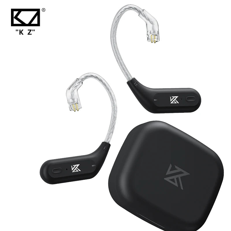 AZ09 HD Bluetooth 5.2 Ear Hook Headset Cable HIFI Wireless Upgrade Cable with Charging Case ,NEW Bluetooth 5.4