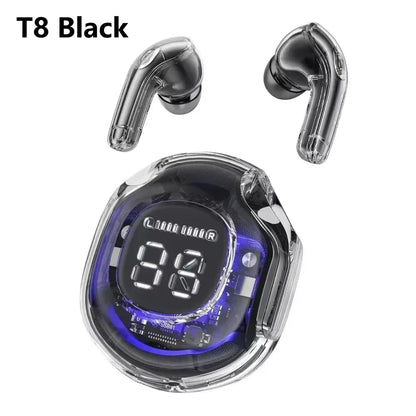 NEW HK3 Wireless BT5.3 Headset T2 TWS Headphones ENC Headphones LED Power Digital Display Stereo Sound Earphones for Sports